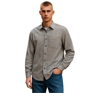 Eighth Avenue Cotton Collection Dress Shirt Men’s Small